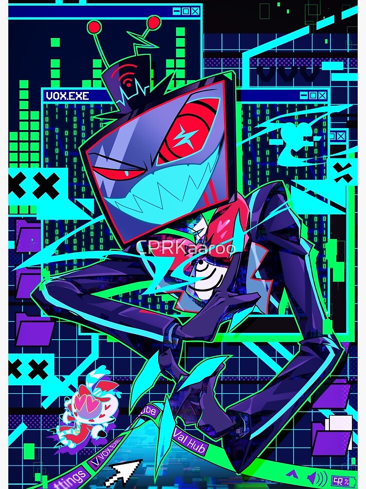 Hazbinhotel VOX 8×10in サイン入りプリント ハズビンホテルヴォックスエレクトリックプリント - Etsy 日本