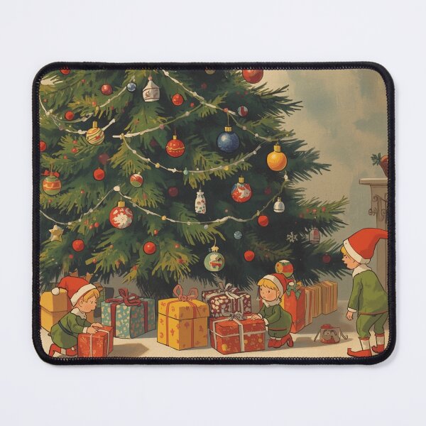 Item preview, Nostalgic 70s Christmas Tree Elves designed and sold by yPaladino432.