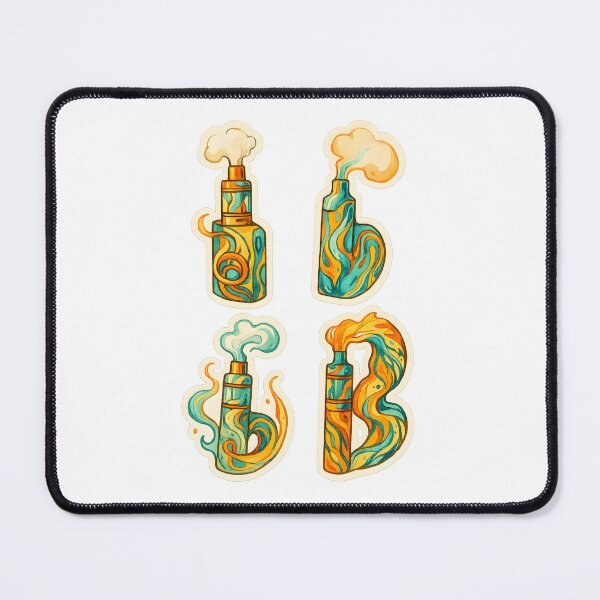 Item preview, Liquid Dreams – Abstract Vape Sticker Set designed and sold by House of Taste Vape Designs.