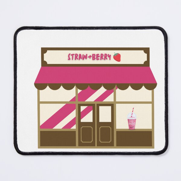 Item preview, straw+berry smoothie shop game changer designed and sold by charlythevine14.