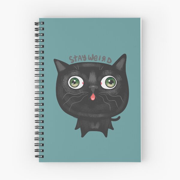 Item preview, Stay Weird Cat designed and sold by KilkennyCat Art.