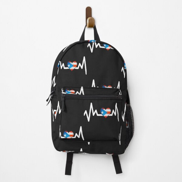 Item preview, Puertorican heartbeat flag and boricua hispanic heritage designed and sold by erozzz.