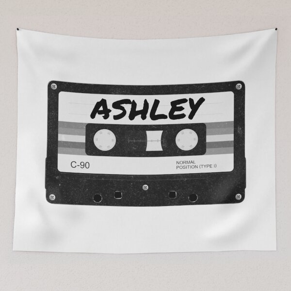 Item preview, Ashley Name Cassette Tape designed and sold by musicgeniusart.
