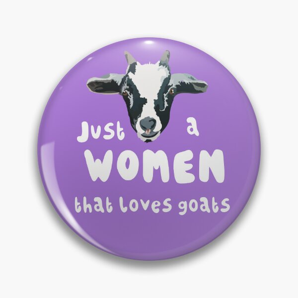 Item preview,  G is for Goat, Just a Woman That Loves Goats | Cute Farm Animal Lover Design designed and sold by PrettylittlepastelUk.
