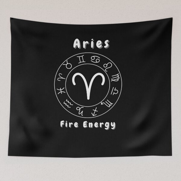 Item preview, Aries Zodiac Sign – Fire Energy designed and sold by byPretroch.