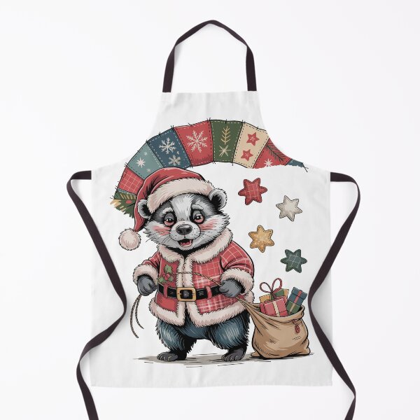 Item preview, Christmas Badger designed and sold by JessArty ⭐⭐⭐⭐⭐.