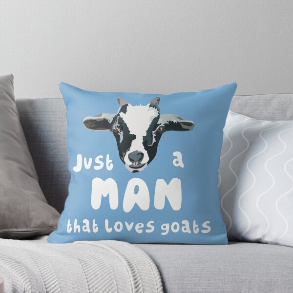 Item preview, G is for Goat, Just a Man That Loves Goats | Cute Farm Animal Lover Design designed and sold by PrettylittlepastelUk.