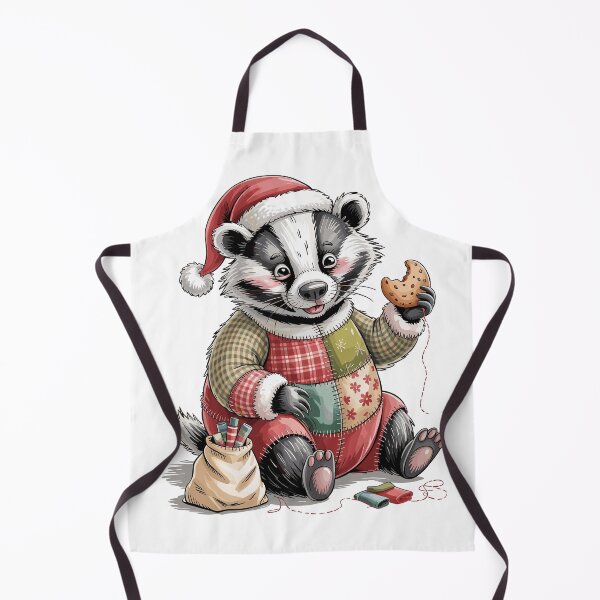 Item preview, Christmas Badger designed and sold by JessArty ⭐⭐⭐⭐⭐.