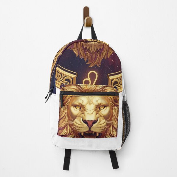 Item preview, Celestial Leo Zodiac - Majestic Golden Lion & Regal Cosmic Galaxy designed and sold by MonaRose_Art.