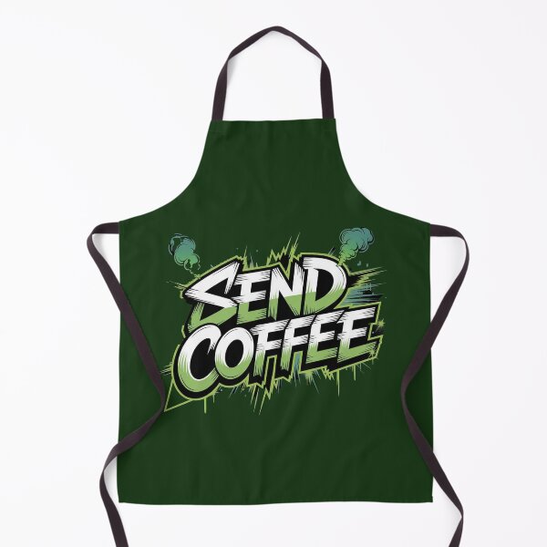 Item preview, "Send Coffee" Comic Pop Art designed and sold by InkWeaveShop.