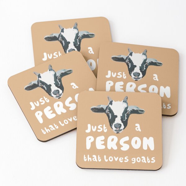 Item preview,  G is for Goat, Just a Person That Loves Goats | Cute Farm Animal Lover Design designed and sold by PrettylittlepastelUk.
