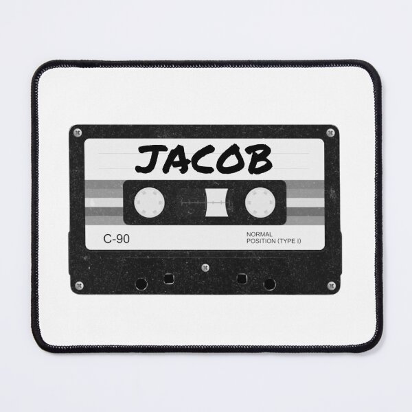 Item preview, Jacob Name Cassette Tape designed and sold by musicgeniusart.