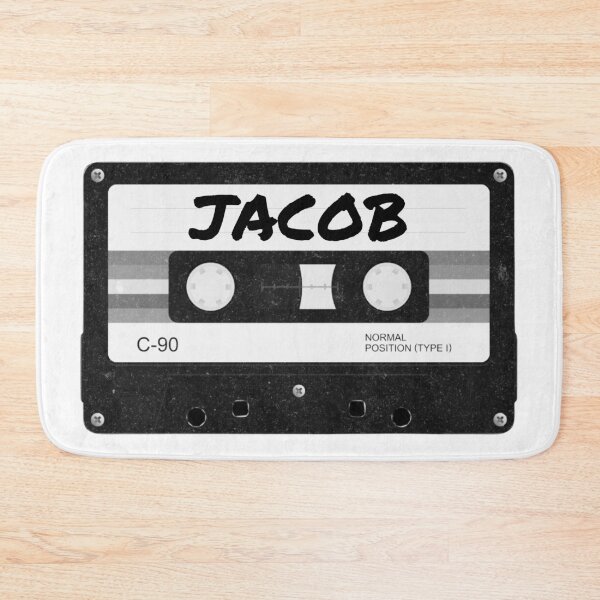 Item preview, Jacob Name Cassette Tape designed and sold by musicgeniusart.