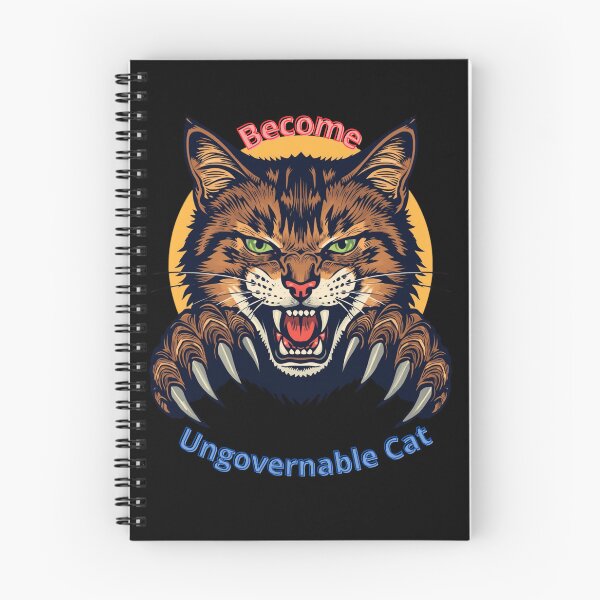 Item preview, Become Ungovernable Cat designed and sold by Tom-Apex-Art.
