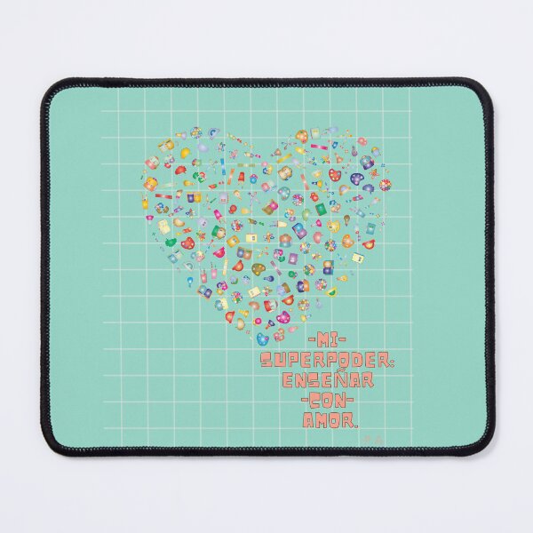 Item preview, Mi superpoder: enseñar con amor. designed and sold by bridgestrokes.