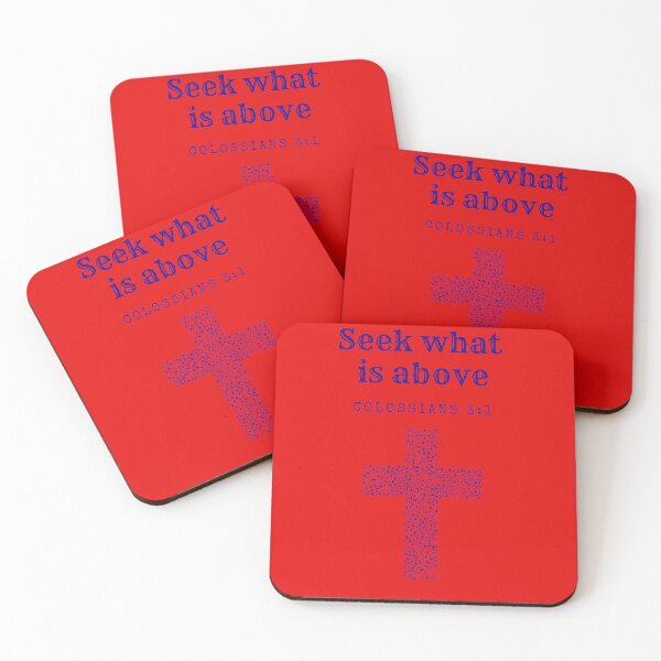 Item preview, Seek What Is Above – Colossians 3:1 (Christian / Catholic Design) designed and sold by AdamIntrovert.
