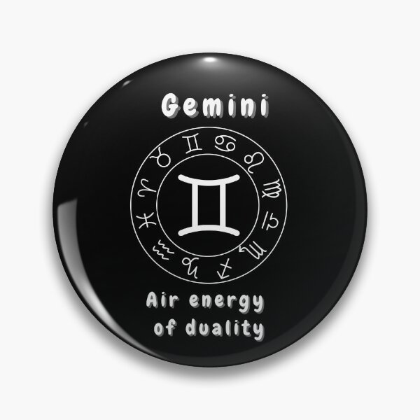 Item preview, Gemini Zodiac Sign – Air Twins designed and sold by byPretroch.