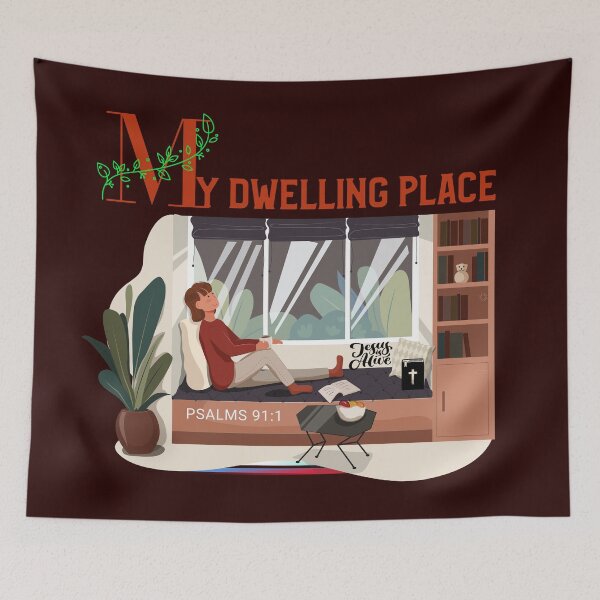 Item preview, My Dwelling Place | Psalms 91:1  designed and sold by Mrs. Kizzy Gillis Heavenly-Merch.