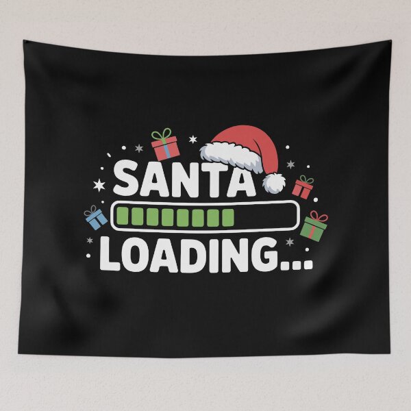 Item preview, Santa Loading Funny Christmas Gift Shirt designed and sold by Slaw-Creation.