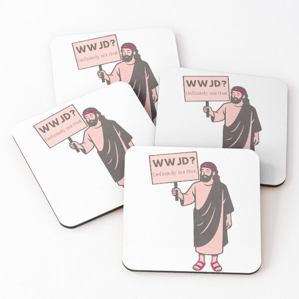Item preview, WWJD? Definitely Not That designed and sold by Little Happies.