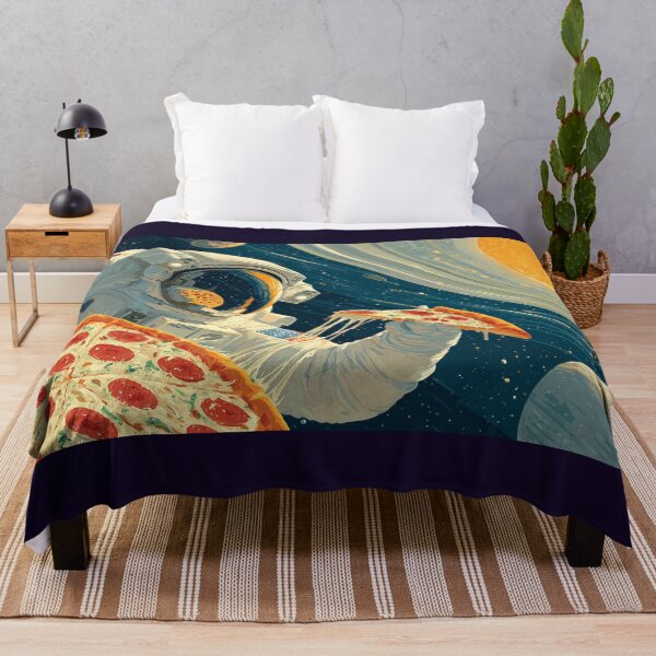 Item preview, Space Slice Voyager — Pizza Among the Stars designed and sold by ArgentoArt.