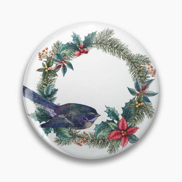 Item preview, Fantail Merry Christmas designed and sold by Wing&Wildflower.
