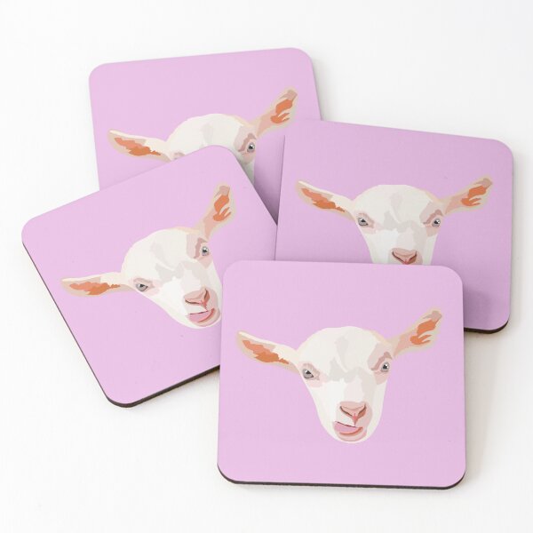 Item preview,  G is for Goat, Goat | Cute Farm Animal & Animal Lover Design designed and sold by PrettylittlepastelUk.