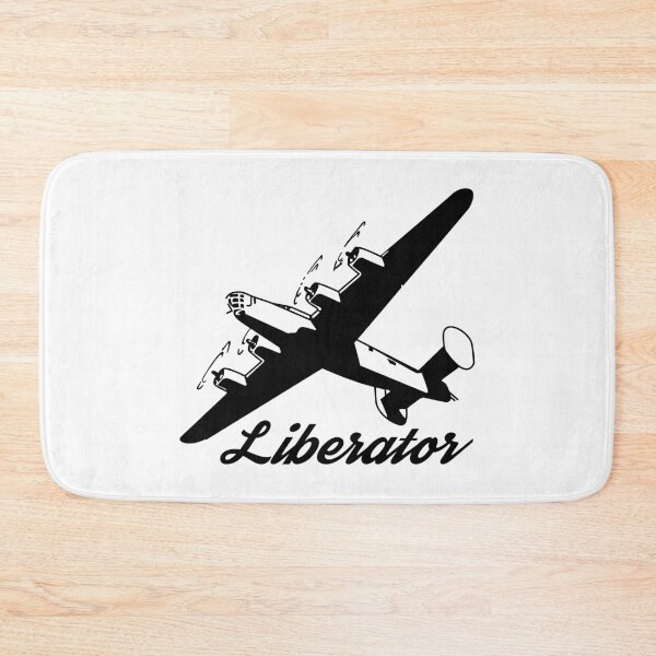 Item preview, B-24 Liberator WW2 Bomber Plane Flying Silhouette designed and sold by MilitaryMart.