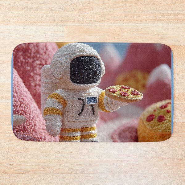 Item preview, Mini Slice-naut — Cute Astronaut Pizza World designed and sold by ArgentoArt.