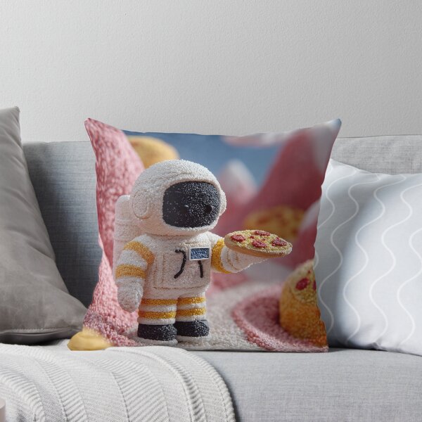 Item preview, Mini Slice-naut — Cute Astronaut Pizza World designed and sold by ArgentoArt.