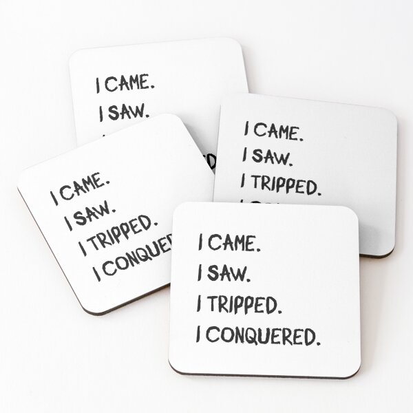 Item preview, It Came It Saw It Happened I Conquered – Bold Motivational Quote Design – Strength, Resilience & Confidence Apparel designed and sold by WHDProduction45.