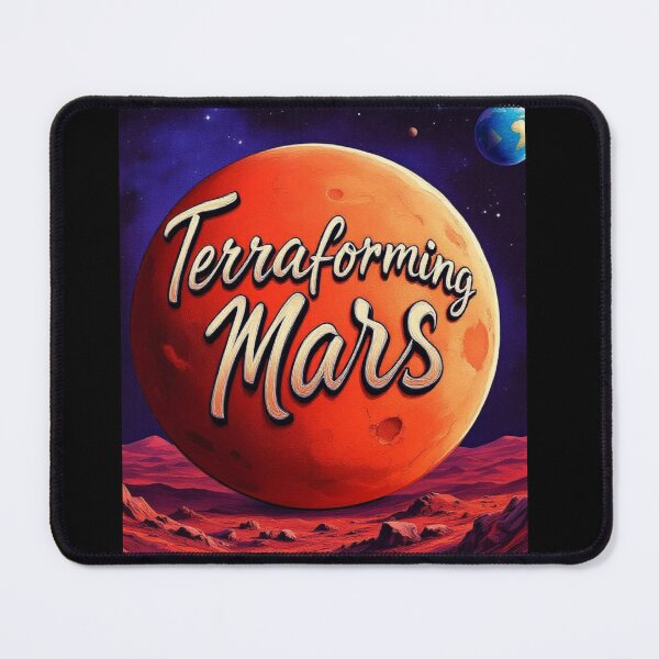 Item preview, Many lands under one sun – Mars Terraforming Sci-Fi Des designed and sold by CuteOasis.