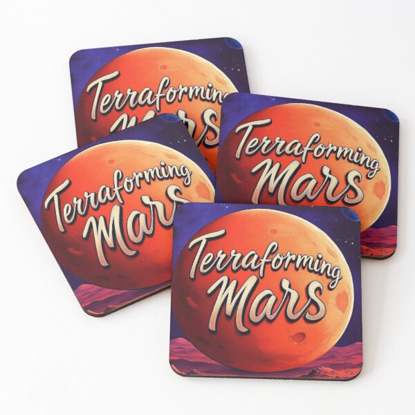 Item preview, Many lands under one sun – Mars Terraforming Sci-Fi Des designed and sold by CuteOasis.