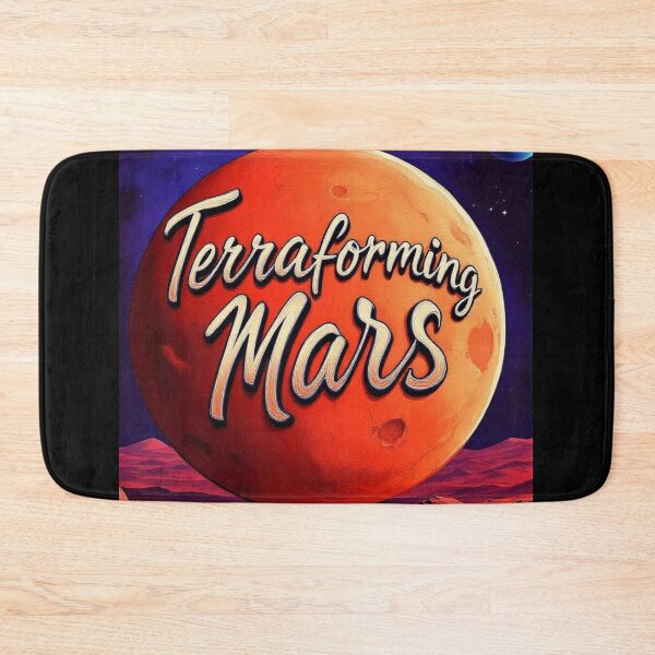 Item preview, Many lands under one sun – Mars Terraforming Sci-Fi Des designed and sold by CuteOasis.
