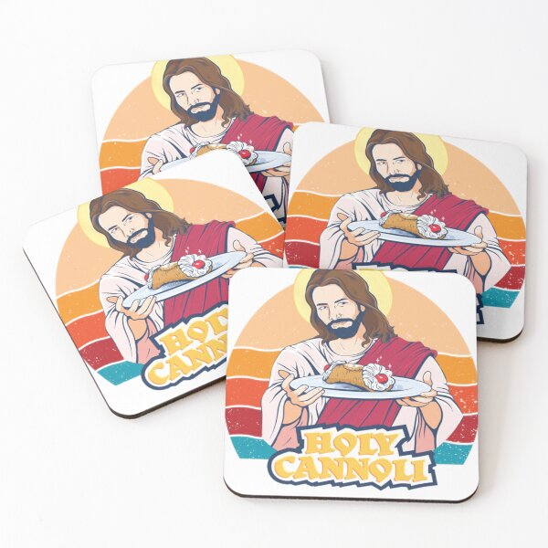 Item preview, Funny Holy Cannoli Pun Humor Italian Dessert Design designed and sold by NeboulaHamra.