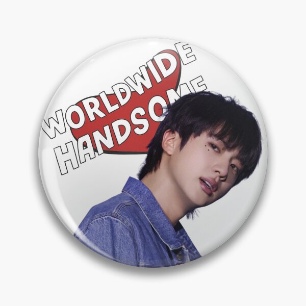 Item preview, Worldwide Handsome Jin BTS Kpop Fan Art designed and sold by Mooncreates7.