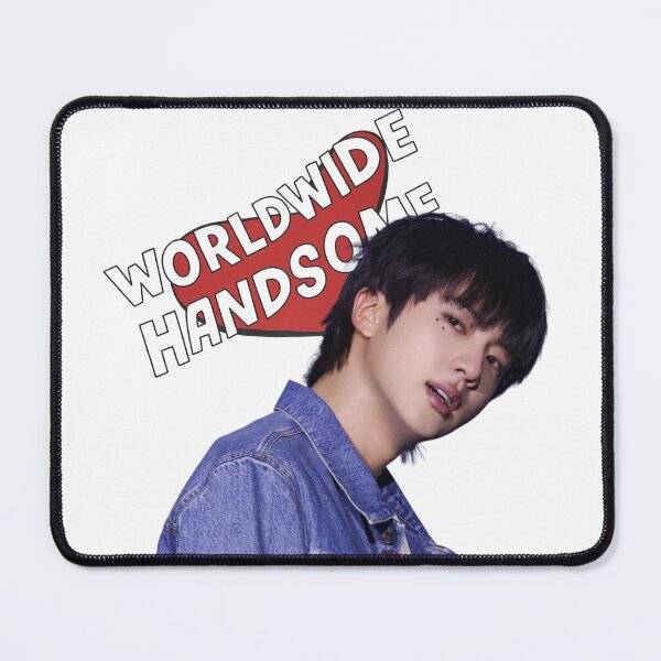 Item preview, Worldwide Handsome Jin BTS Kpop Fan Art designed and sold by Mooncreates7.