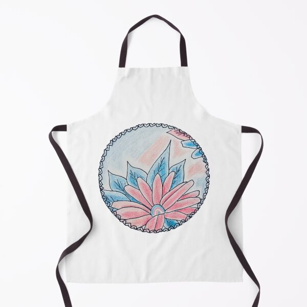 Item preview, Original Drawing “Pride Daisies” - Transgender Pride Nature Art designed and sold by JamesDArting.