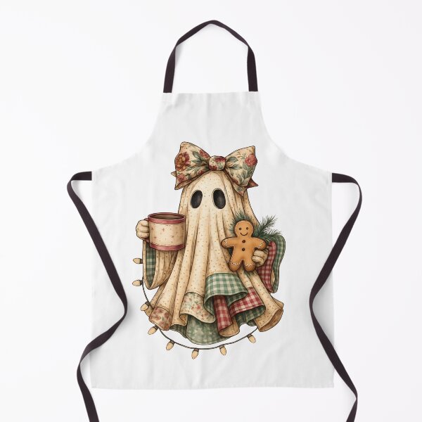 Item preview, Cute Ghost Christmas Patchwork designed and sold by stephenflashart.