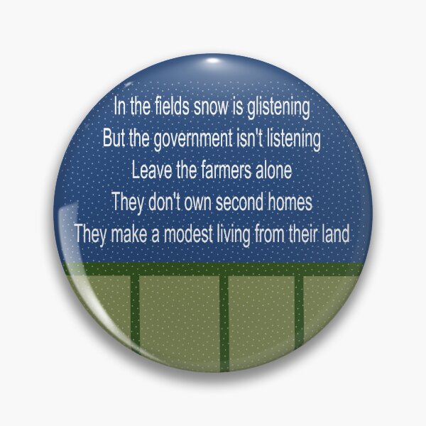 Item preview, Christmas Farmers Fields British Political designed and sold by naturegallery.
