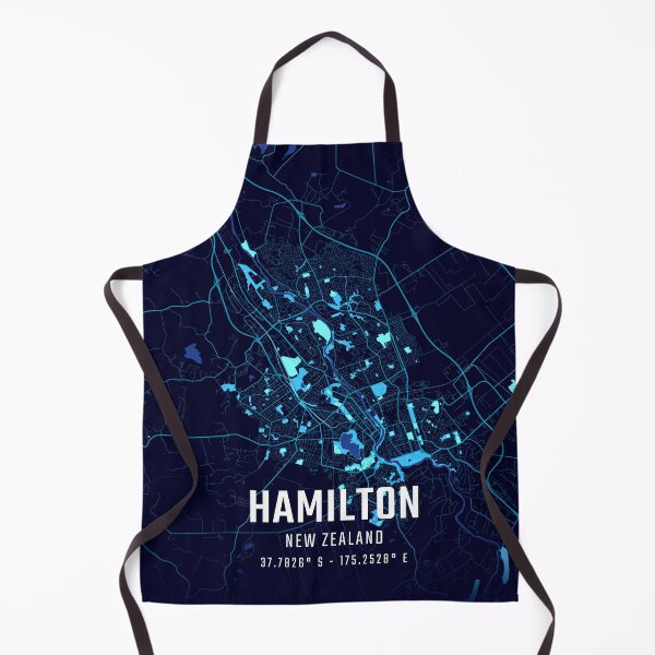Item preview, Hamilton Midnight City Map designed and sold by HomeLivingCo.