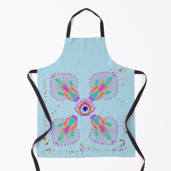 Item preview, Peacock eyes in multicolor designed and sold by Knock on my door.