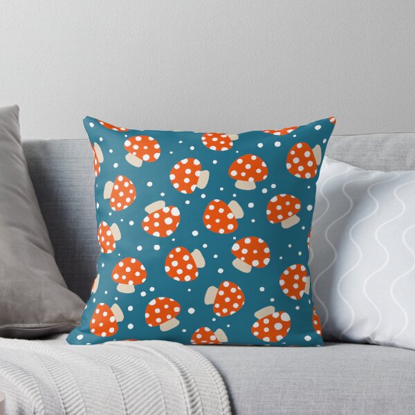 Item preview, Orange Mushroom Pattern  designed and sold by RaineyYeager.
