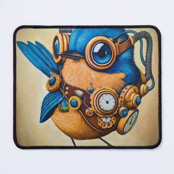 Item preview, Badass Baby Birds - Blue Wren designed and sold by tank.