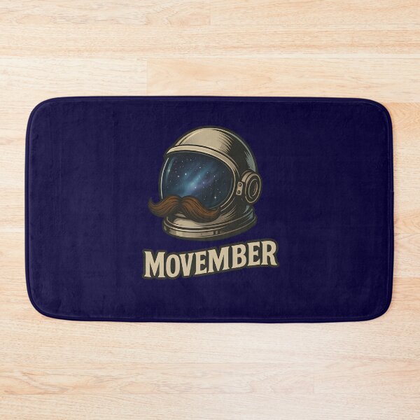 Item preview, Astronaut with Mustache, Headphones & Sunglasses – “Movember” Support Art designed and sold by shmupod.
