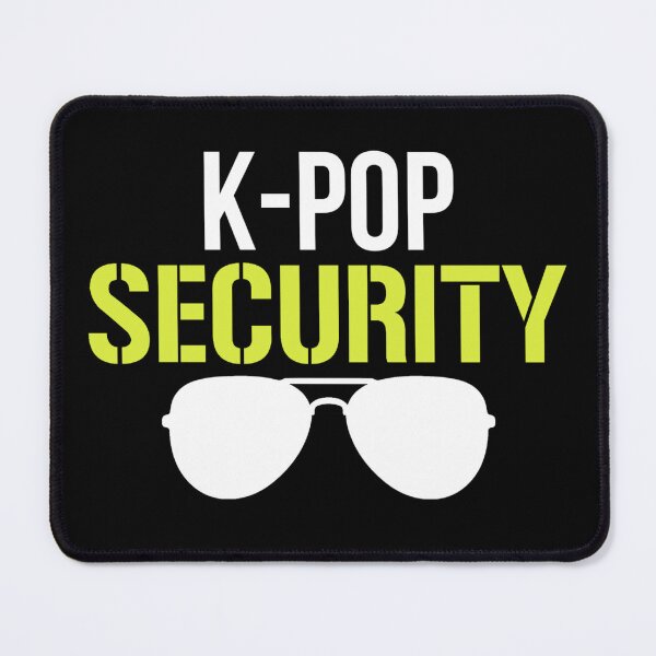 Item preview, K-Pop Security Fan Humor Tee for Concert Goers Funny K-Pop Protection Squad Design for Fandom Members designed and sold by NeboulaHamra.
