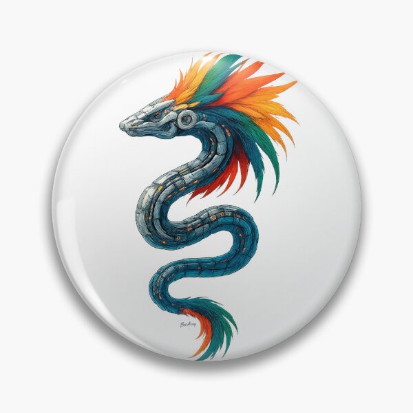 Item preview, Cyber Quetzalcoatl: The Robotic Feathered Serpent designed and sold by Bot-Army.