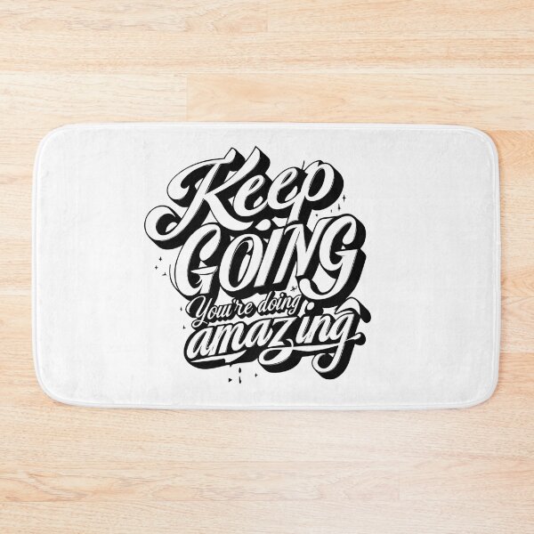 Item preview, Keep Going You’re Doing Amazing – Positive Motivational Quote Design – Uplifting Affirmation Art for Everyday Inspiration designed and sold by WHDProduction45.