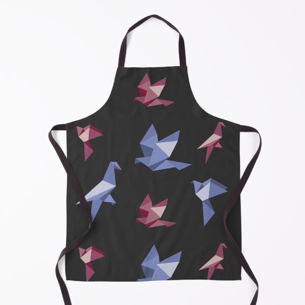 Item preview, Duo-Tone Origami Birds Collection - Blue and Brown Minimalist Art designed and sold by SKETCHYANDGRAPHIC.