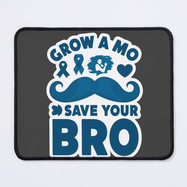 Item preview, Beards for Bros – Funny Movember Support Sticker designed and sold by ZACKLAB.